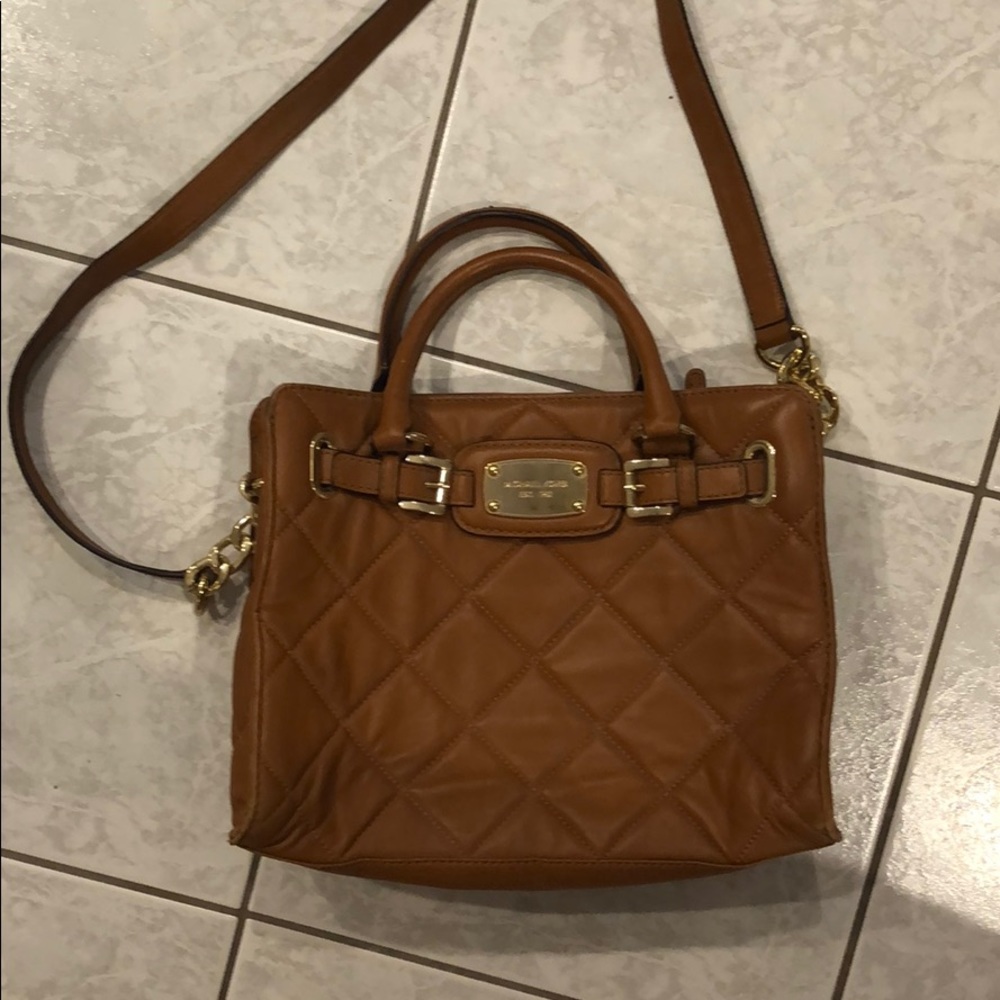 Michael Kors Quilted Satchel